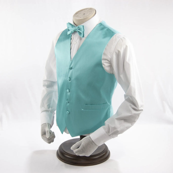 Solid Turquoise Vest