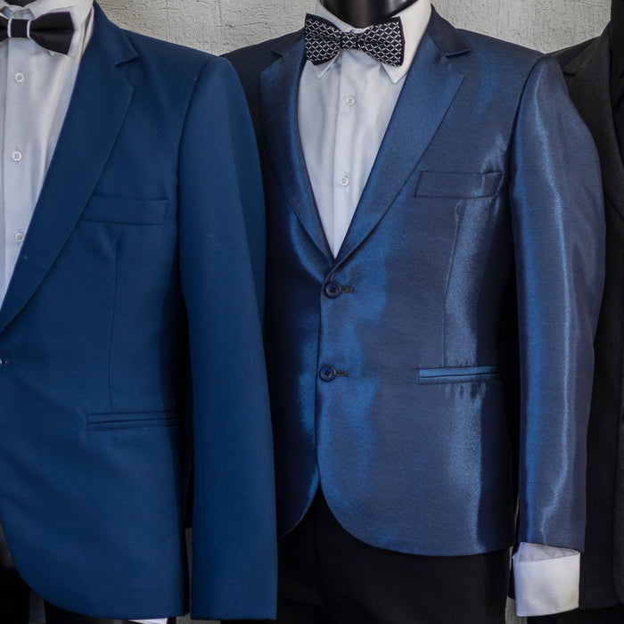 Assorted Colored Suits And Tuxedos For Prom