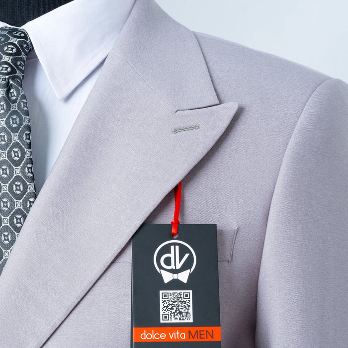 Dutch | Gray Double-Breasted 2-Piece Tailored-Fit Suit