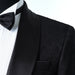 Carlo | Black Satin 2-Piece Tailored-Fit Tuxedo