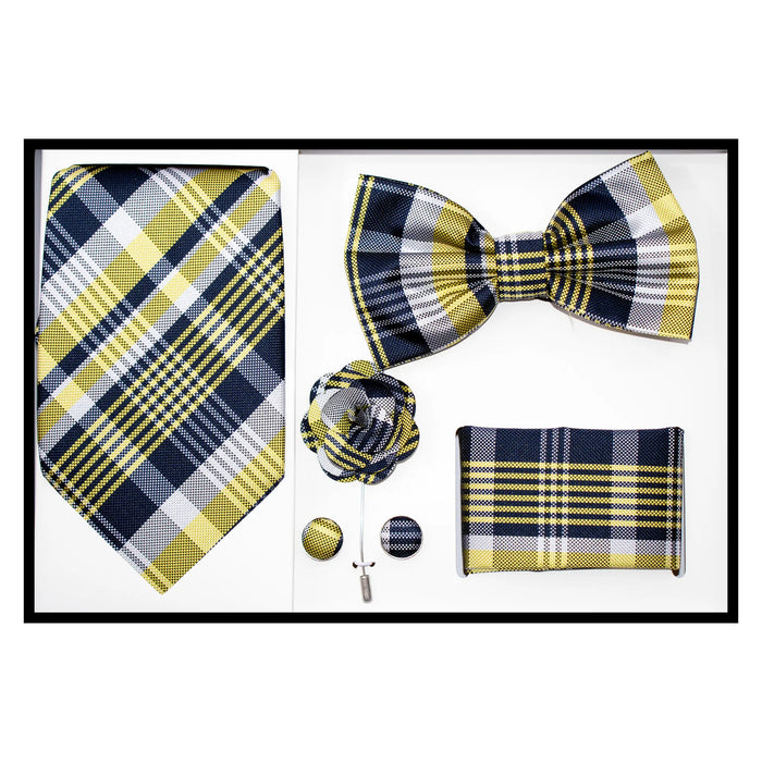 Plaid 5-Piece Accessory Set