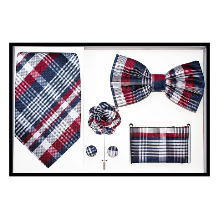 Plaid 5-Piece Accessory Set