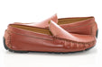 Tan Leather Driver Loafers