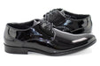 Men's Patent Black Leather Derby Shoe