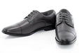 Men's Leather Cap-Toe Derby Shoe