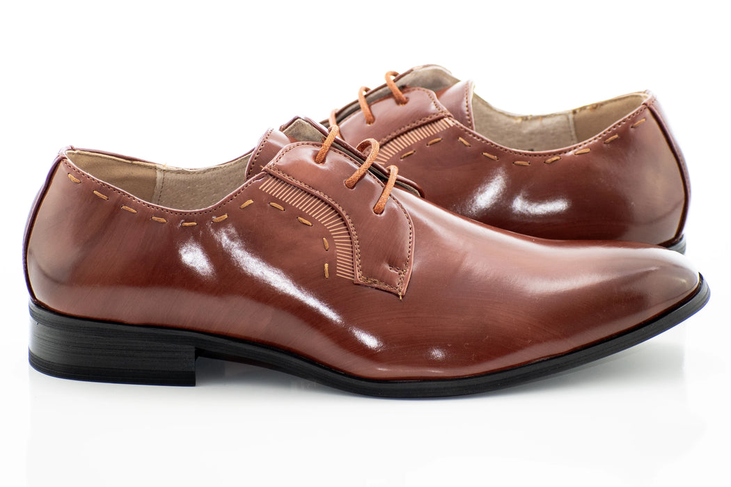 Amber Simple Derby Lace-Up