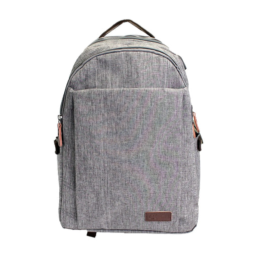 Gray Nylon 15-Inch Laptop Sport Backpack