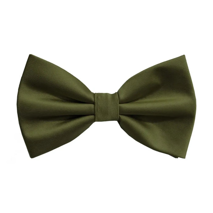 Men's Dark Olive Green Bow-Tie