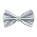 Men's Silver Bow-Tie