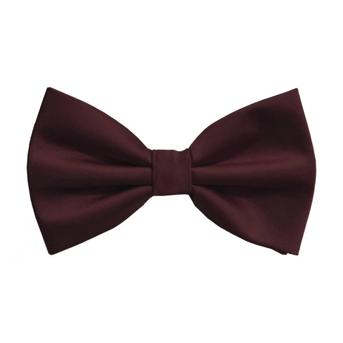 Men's Burgundy Bow-Tie