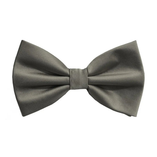 Men's Dark Silver Bow-Tie