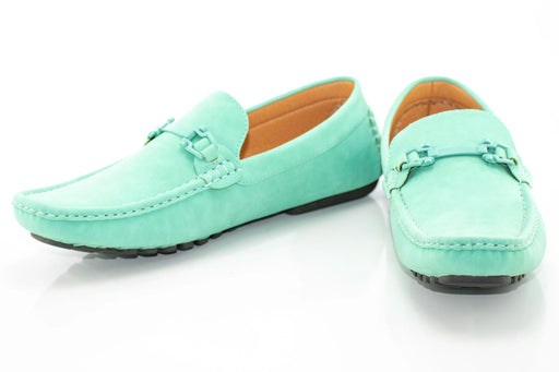 Winter Green Driving Loafer with Matching Bit