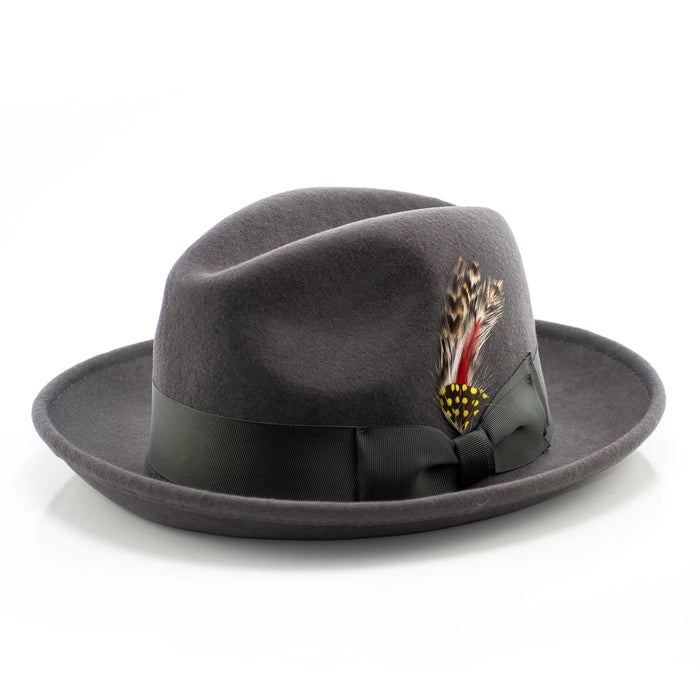 Snap-Brim Fedora