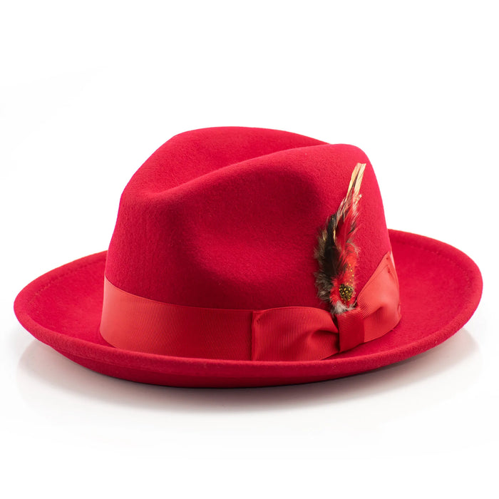 Snap-Brim Fedora