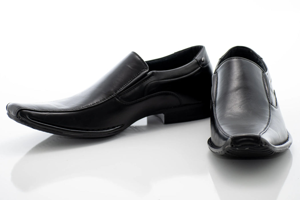 Black Slip-On Dress Loafer