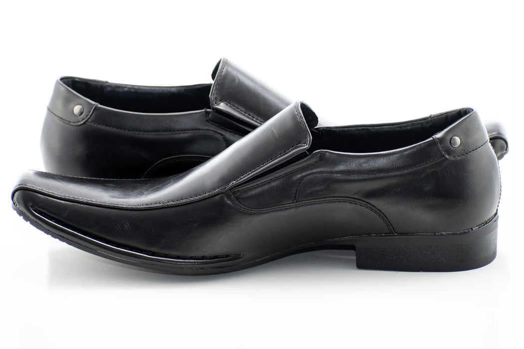 Black Slip-On Dress Loafer