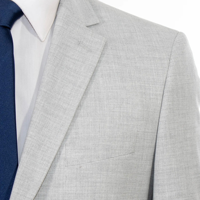 Sterling Gray Premium 2-Piece European Modern-Fit Suit