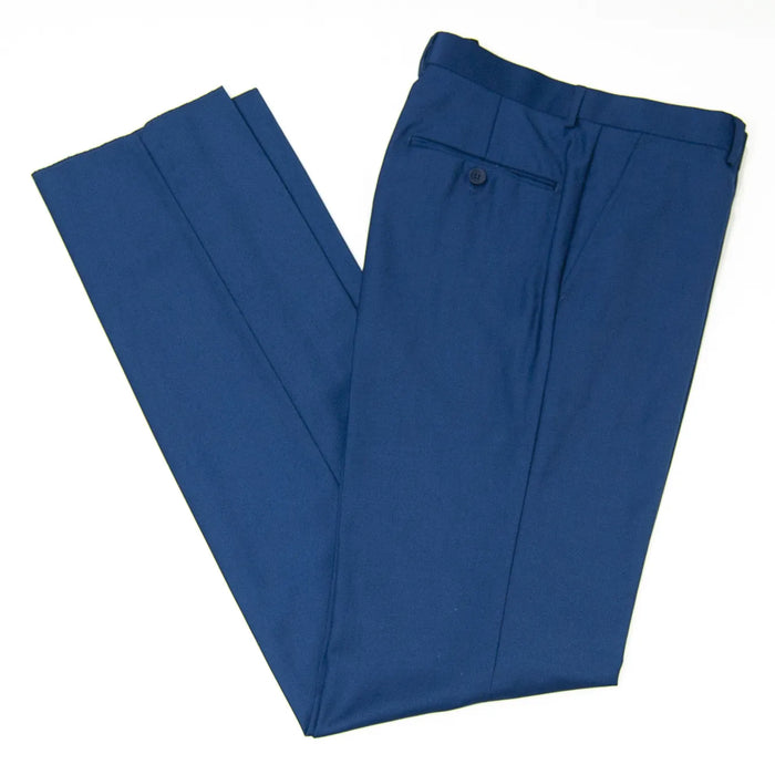 Luciano | French Blue Euro Slim-Fit Pants
