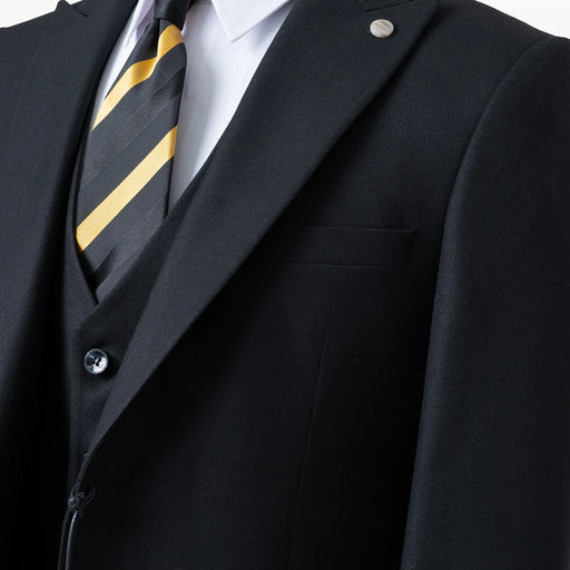 Hugo | Black 3-Piece Tailored-Fit Suit