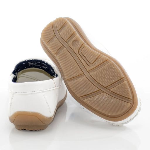 Kids' Light Brown Slip-On Dress Loafer Shoe