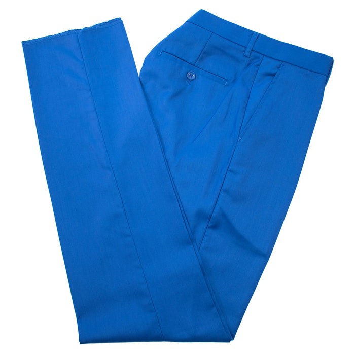 Men's Royal Blue 3-Piece Slim-Fit Suit