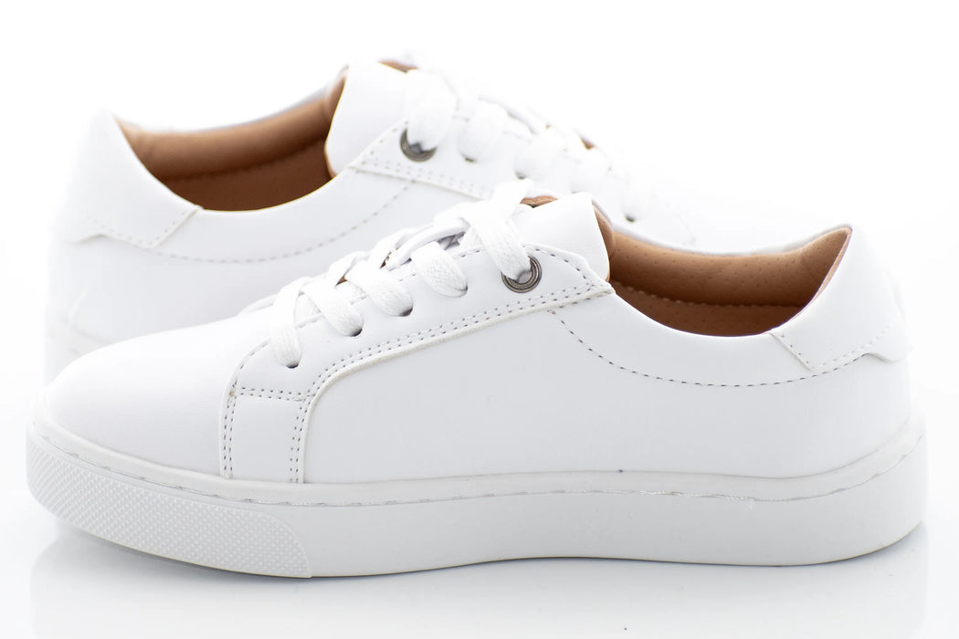 White Classic Kids Sneaker