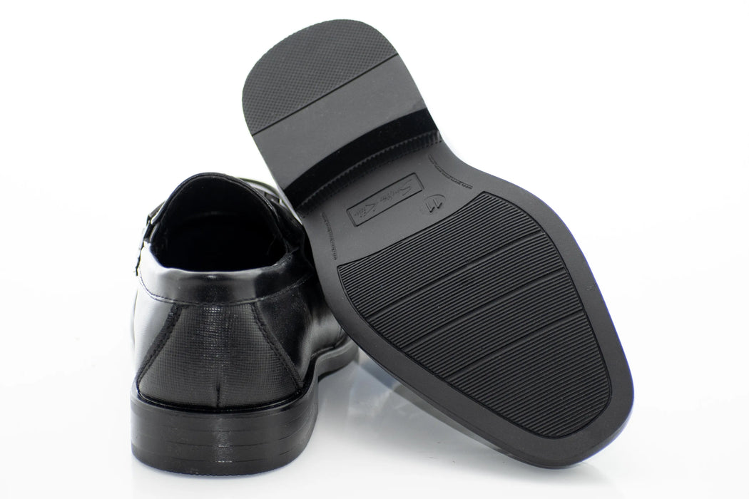 Black Slip-On Kids Bit Loafer