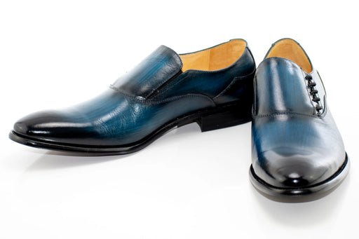 Men's Navy Blue Slip-On Dress Loafer