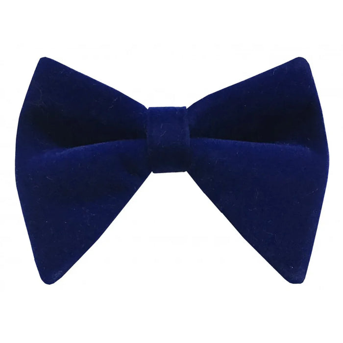 Velvet Butterfly Bow Tie with Matching Hankie