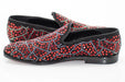 Red Sparkling Rhinestone Fashion Loafer