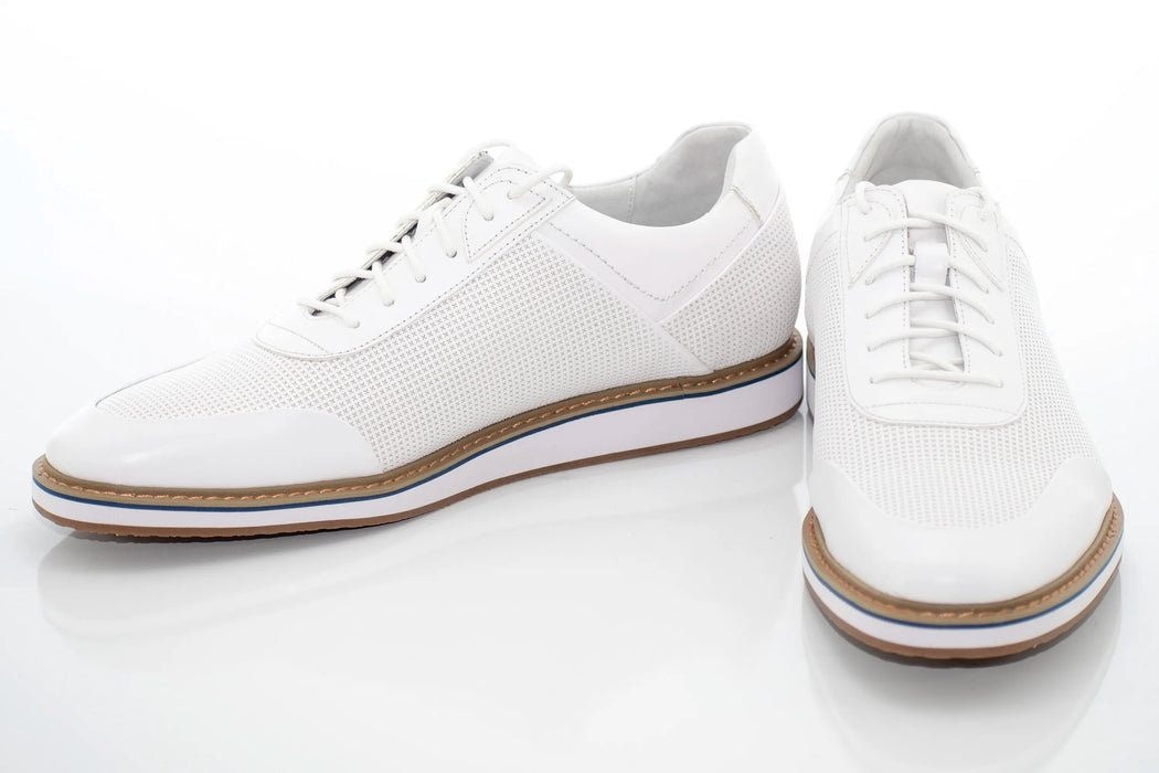 White Leather Dress Sneaker