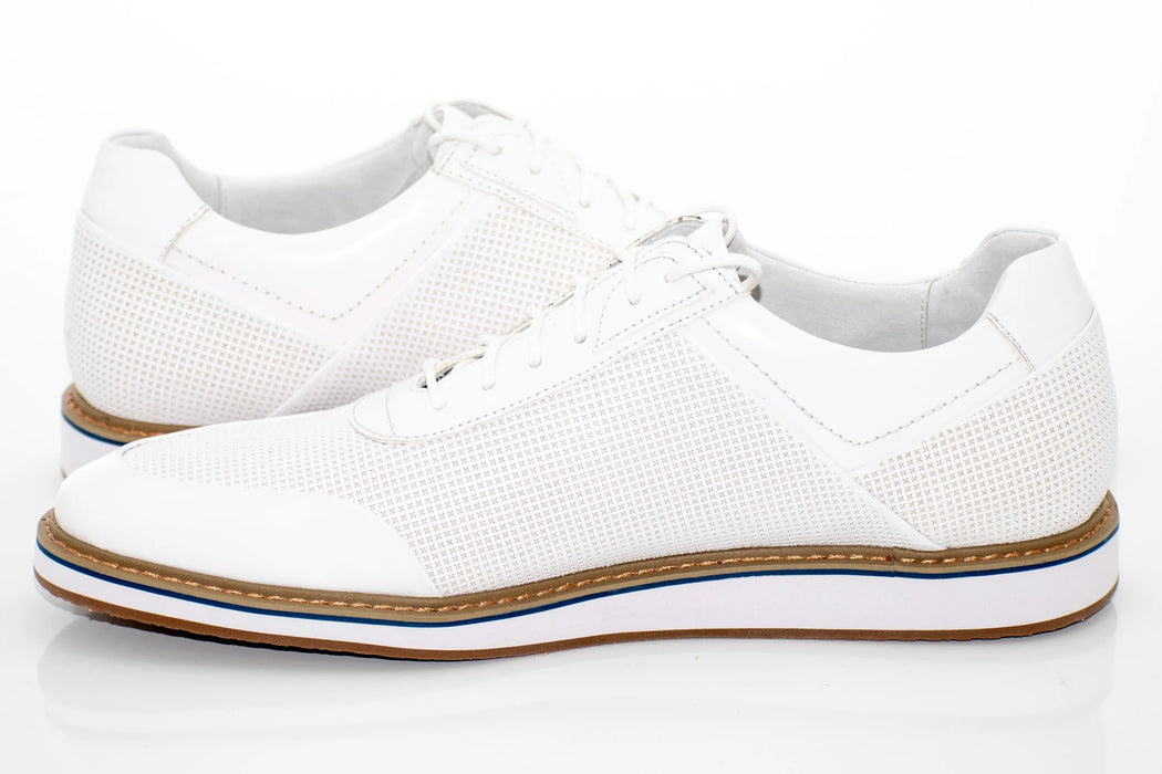 White Leather Dress Sneaker