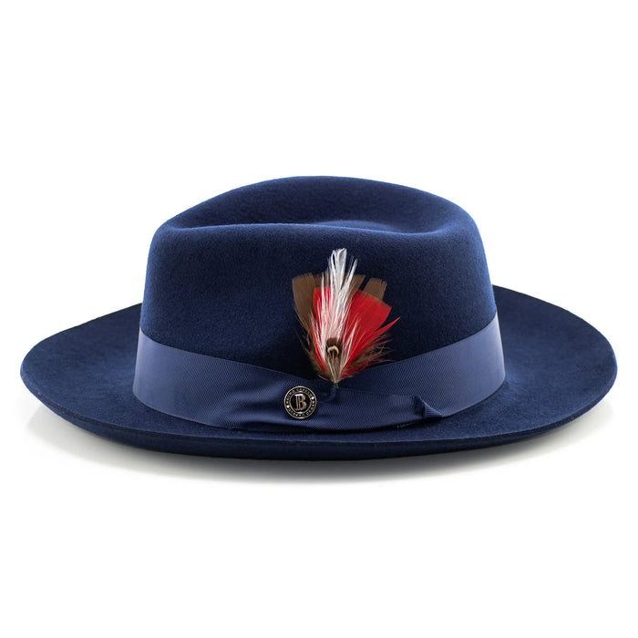 Wool Pinch Front Fedora