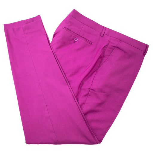 Fuchsia Ultra Slim-Fit Dress Pants