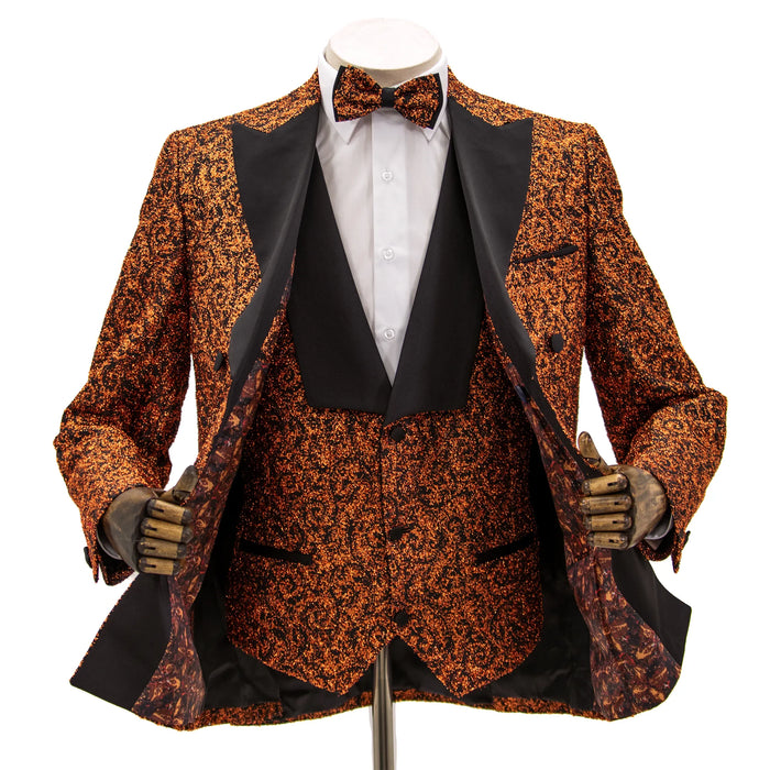 Monte | Amber Electric 3-Piece Tailored-Fit Tuxedo