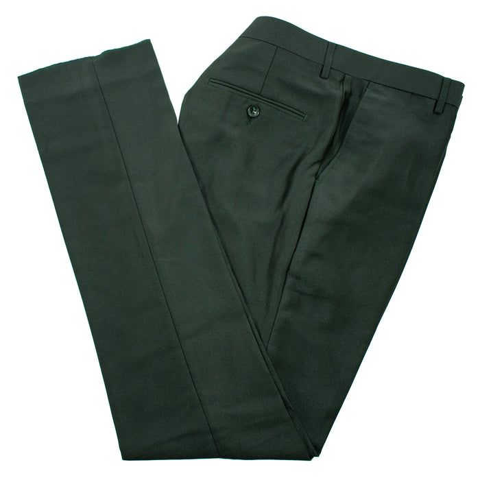 Men's Hunter Green Sharkskin 2-Piece Slim-Fit Suit