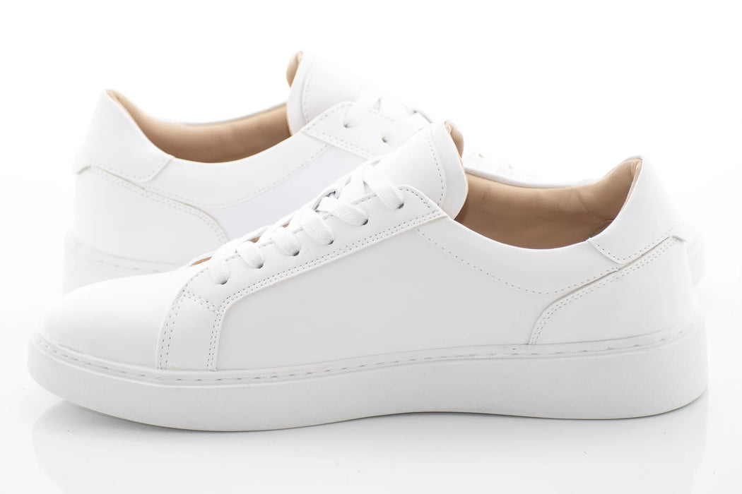 White Low-Top Sneaker