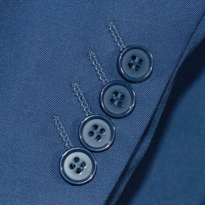 Sapphire Stretch 3-Piece Slim-Fit Suit
