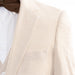 Tan Seersucker 3-Piece Tailored-Fit Suit
