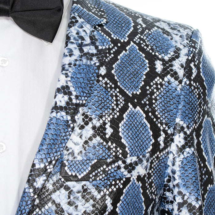 Blue Rattlesnake Slim-Fit Dinner Jacket