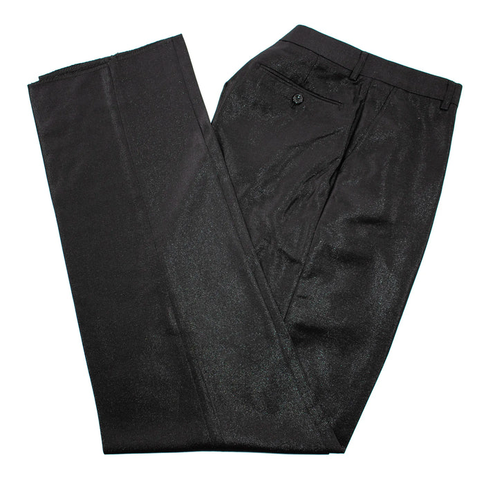 Black Sharkskin 3-Piece Slim-Fit Suit