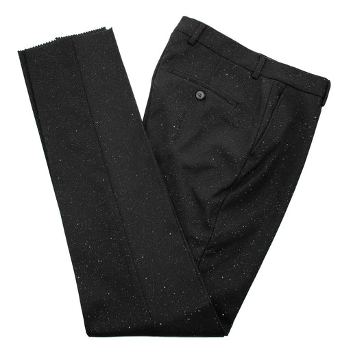 Dante | Black Glitter 3-Piece Tuxedo Pants