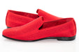 Men's Red Grecian Rhinestone Dress Loafer