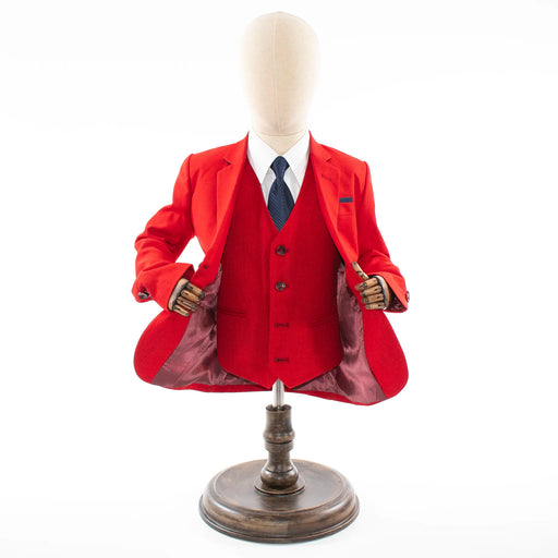 Kids' Red 3-Piece Suit