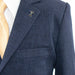 Kids' Navy Blue Twill 3-Piece Suit 