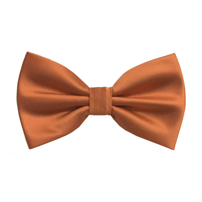 Men's Salmon Orange Bow-Tie