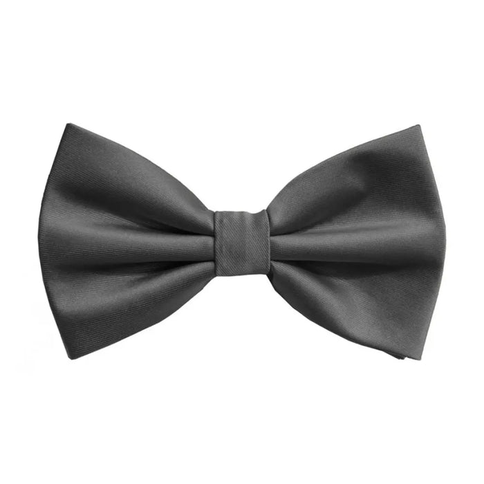 Men's Dark Gray Bow-Tie