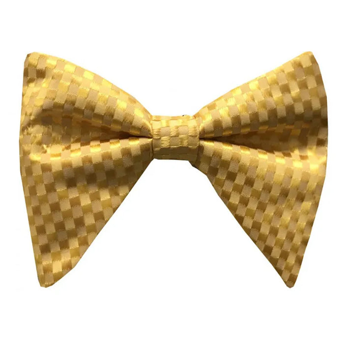 Checkered Self-Tie Butterfly Bow Tie