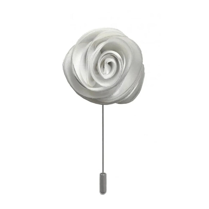 Rose Shaped Floral Lapel Pin