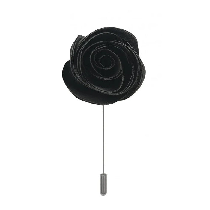 Rose Shaped Floral Lapel Pin